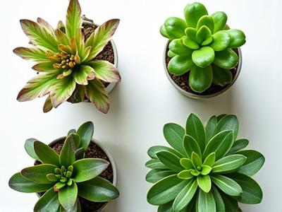 Small varied foliage plants suitable for terrariums